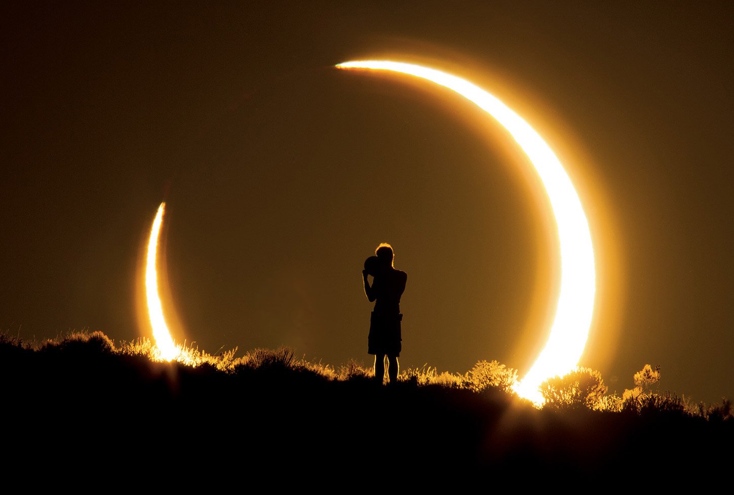 Eclipse solaire - Mexico