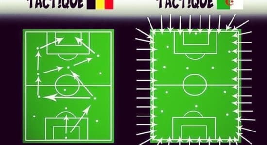 Tactique Belgique-Algerie pour la coupe du monde