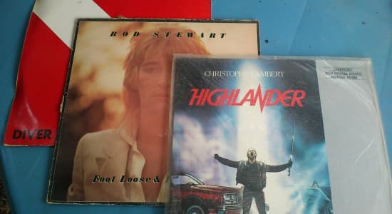 Garage Discoveries : Van Halen, Rod Stewart, Highlander