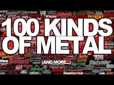 100 Genres de Metal en 5minutes