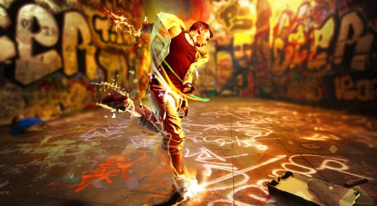 Resident Evil Dance Graffiti Art HD