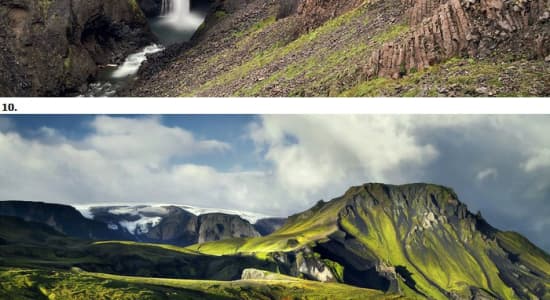 Photos d'Islande, d’Écosse et de Norvège