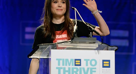 Le coming-out d'Ellen Page complet et sous-titré fr
