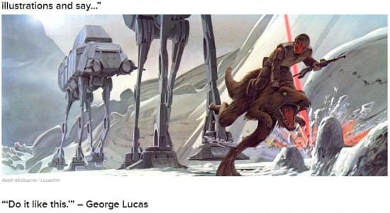 Concepts originaux de Star Wars par Ralph McQuarrie