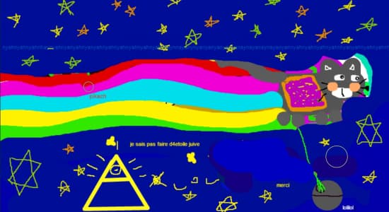 Le Nyan cat du choual !