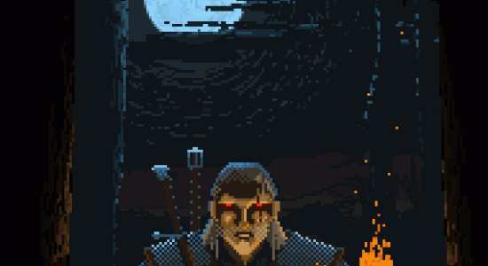 The witcher pixel art