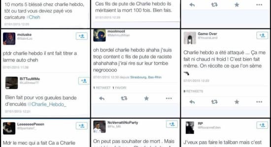 Revue de tweet #charlie_hebdo
