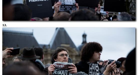 Marche pour Charlie Hebdo et la Liberté, 10/01/2015 Lille