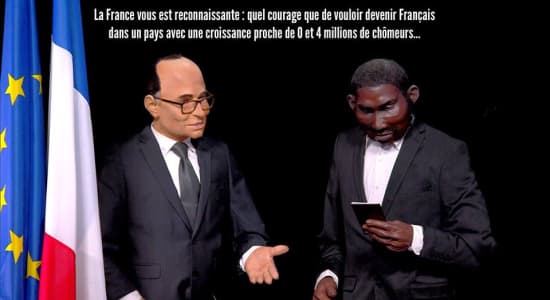 Le courage de devenir français