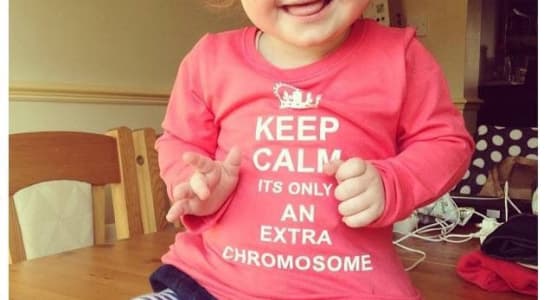 Only  an extra chromosome !
