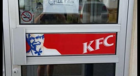 You had one job KFC !