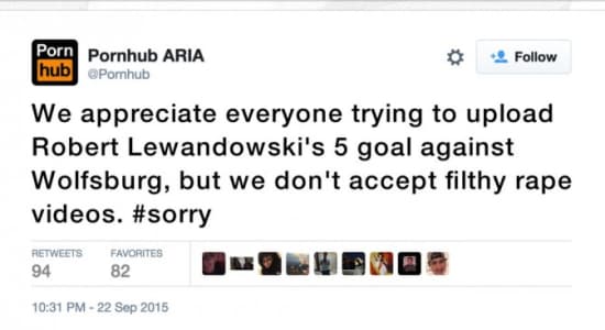 Le viol par Lewandowski 