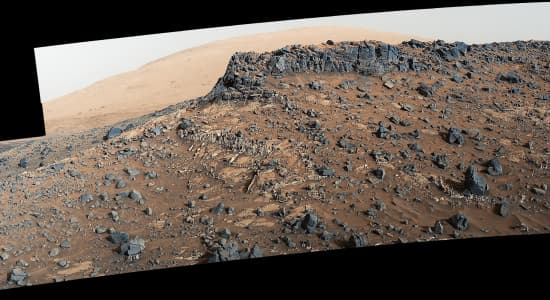 Image du jour - Mont Sharp, Mars