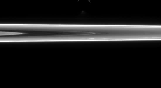 Image du jour - Saturne et Encélade