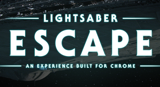 Lightsaber escape