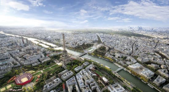Carte définitive des sites des JO de Paris 2024
