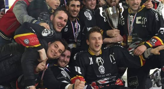 Nice champions de France de Hockey Division 1