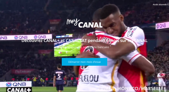 1 mois de Canal+ et CanalSat gratuit avec MyCanal