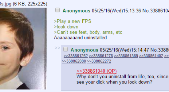 Anon bought a new game