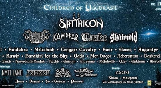 Affiche complète du Ragnard rock festival