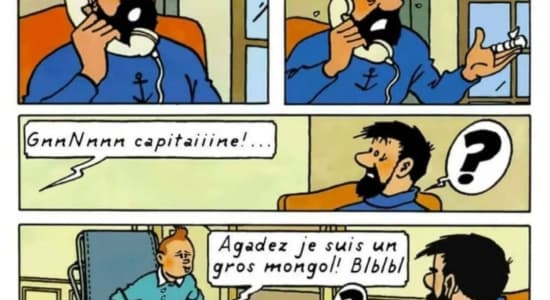 Tintin cancelled