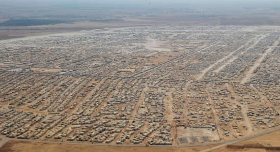 Camp de Zaatari - Jordanie
