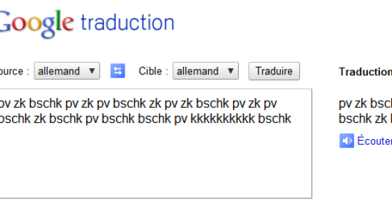 Beatbox sur Google Traduction