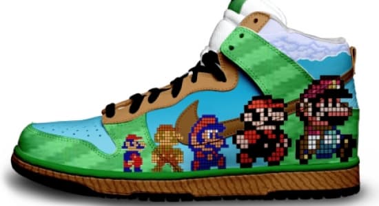 les Sneakers Mario Bros