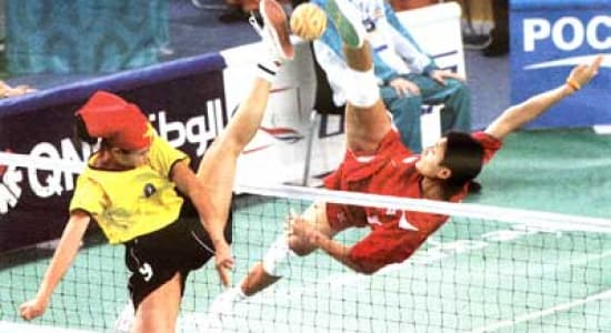 sport spectaculaire : le SEPAK TAKRAW