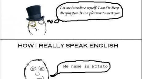Comment je parle anglais