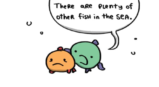 Fish alone