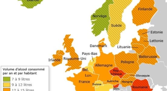 Les Européens plus gros buveurs d\'alcool du monde