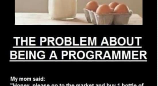The Problem About Being a Programmer