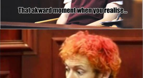 That akward moment when you realize ...