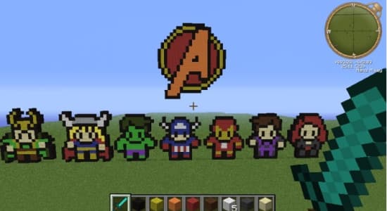 Minecraft Avengers