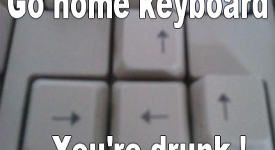 Go home keyboard...