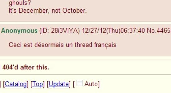 La France et 4chan /b/