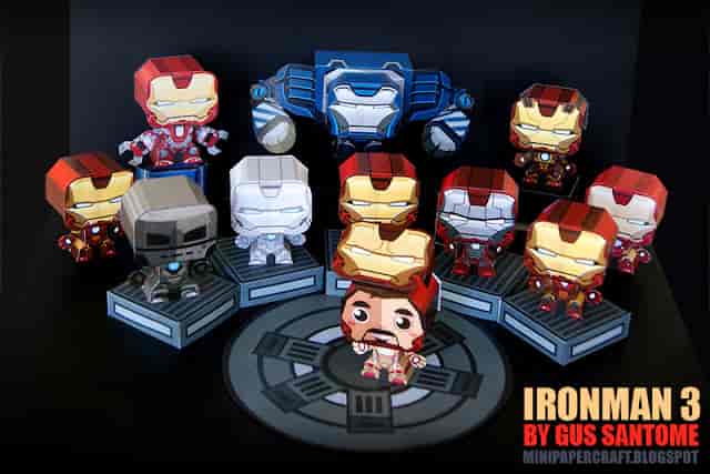 Armures Iron Man 3