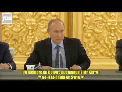V.Poutine traite J.Kerry de menteur. 