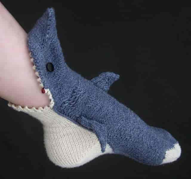 Chaussettes requins !