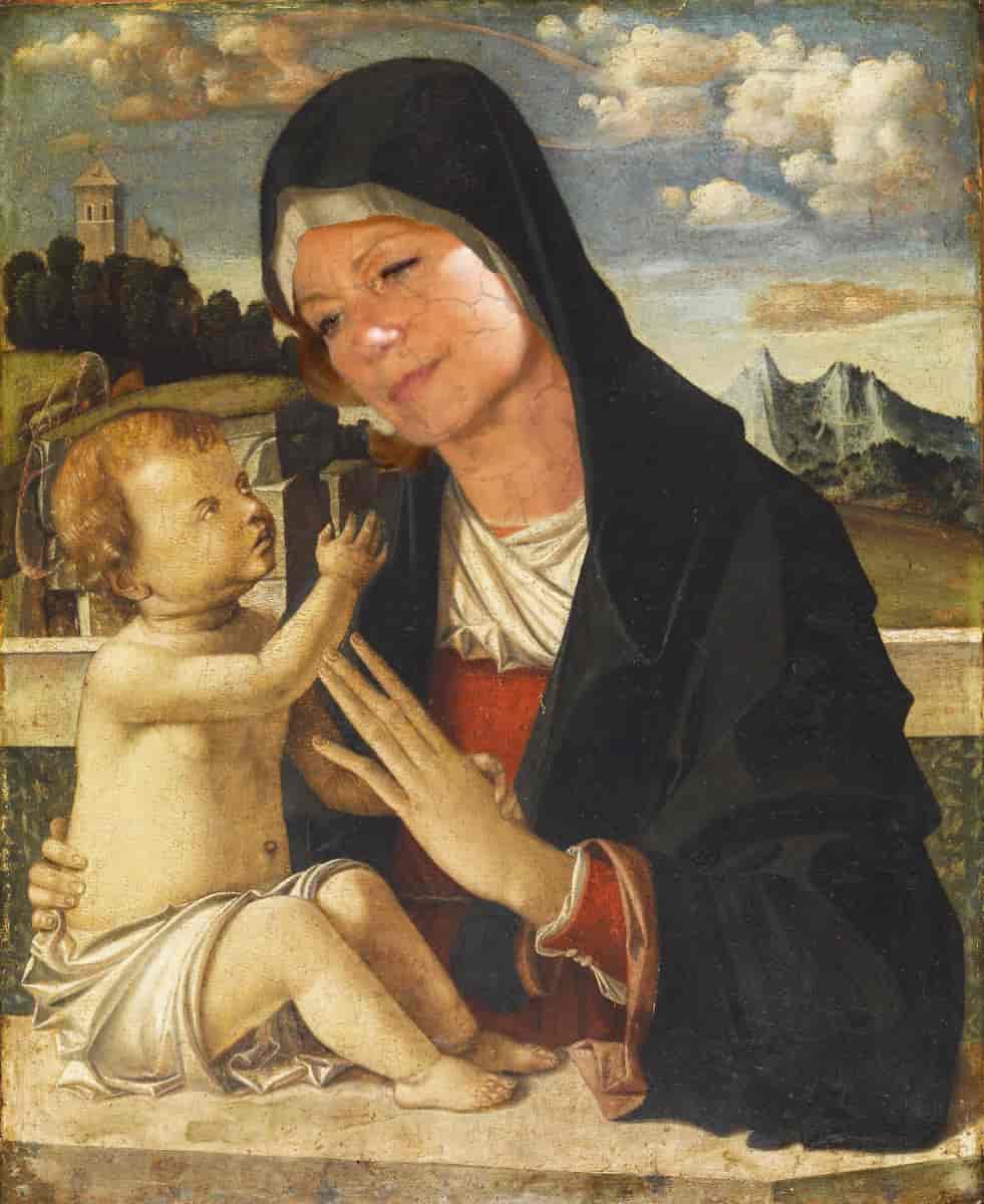   La Viergenest et l'Enfant 