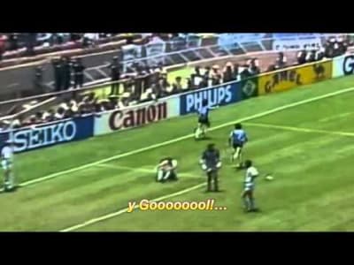 [But de légende] Maradona - Angleterre 1986 