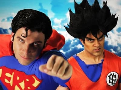 Epic Rap Battle of History : Goku vs Superman