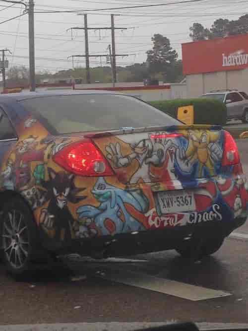 Sonic car 