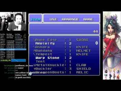 Final Fantasy VI en 5h21:20 realtime par MisterMv