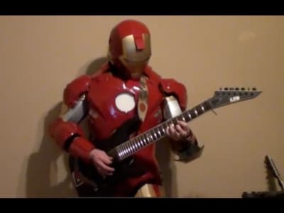 Marvel's Iron Man Meets Metal.