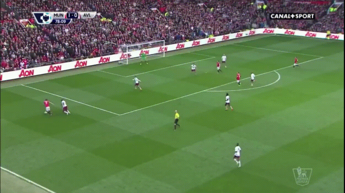 Rooney vs. Aston Villa