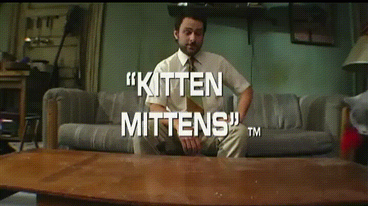 Kitten mittens.