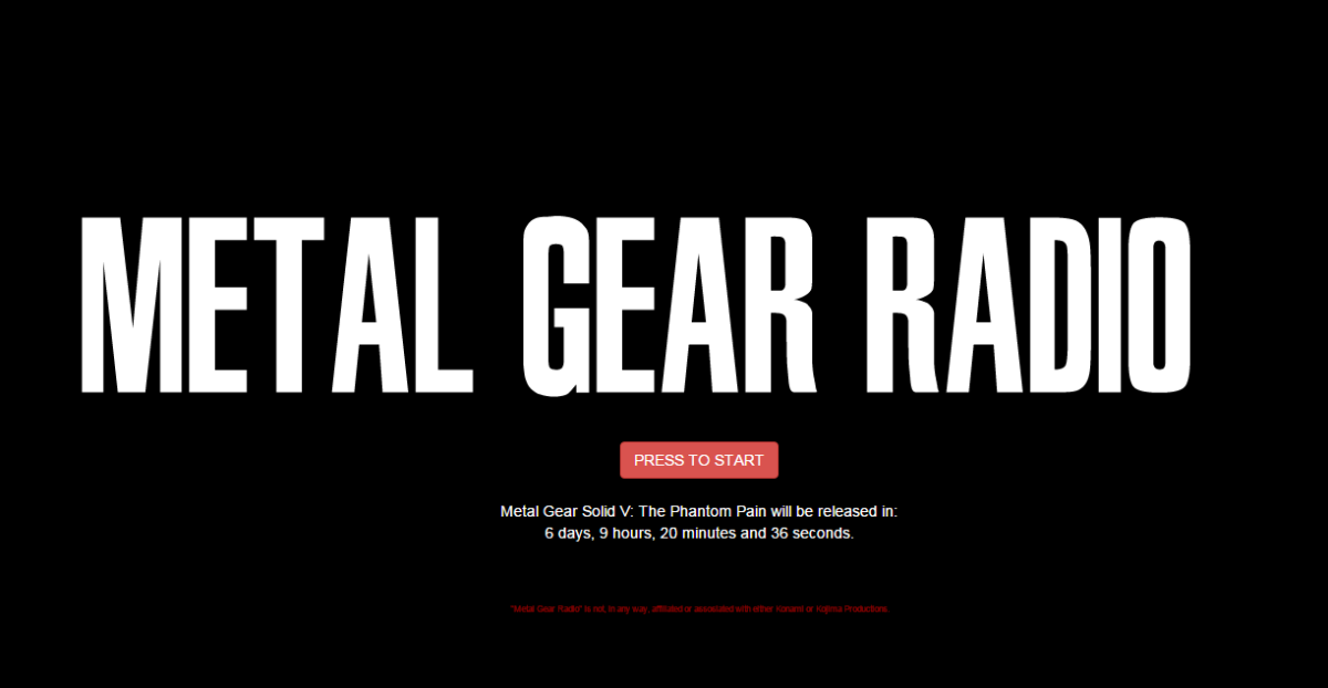Metal Gear Radio ! 