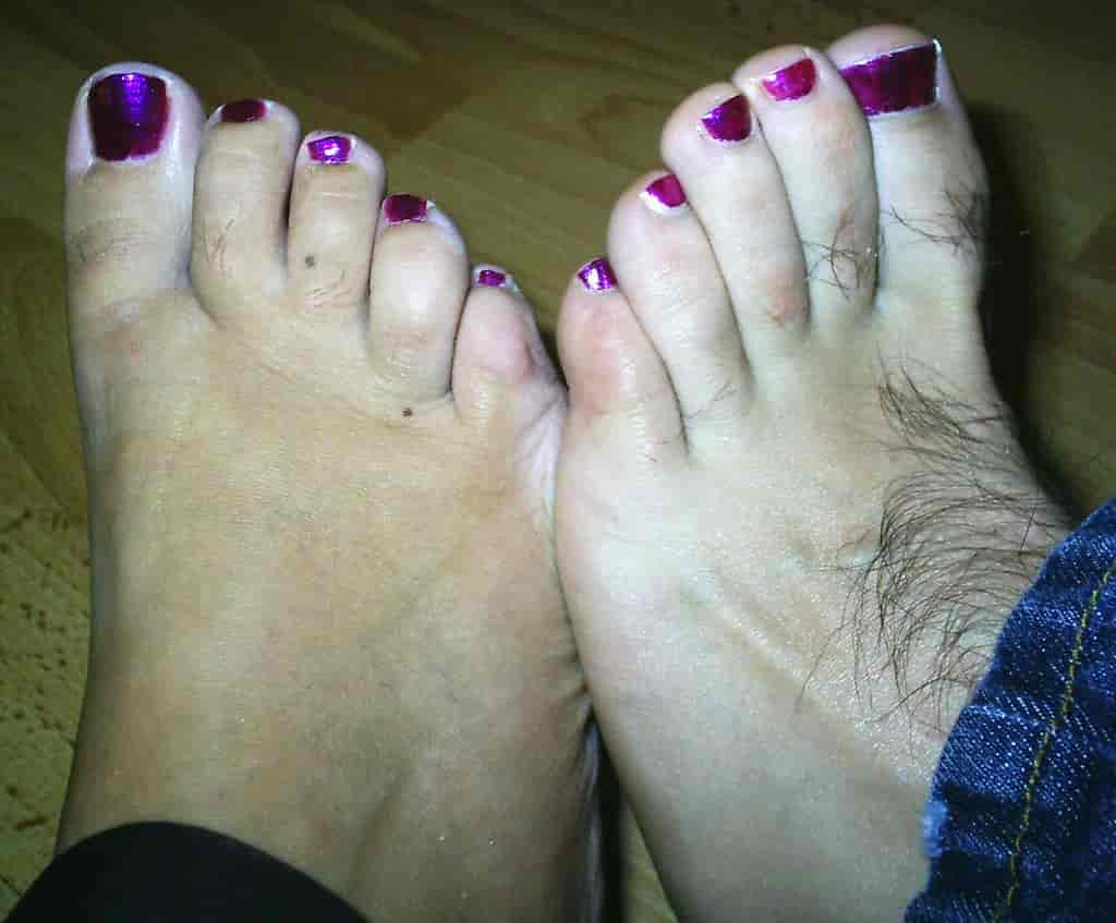 le pied violet
